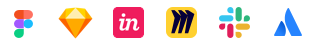 icons showing the software used